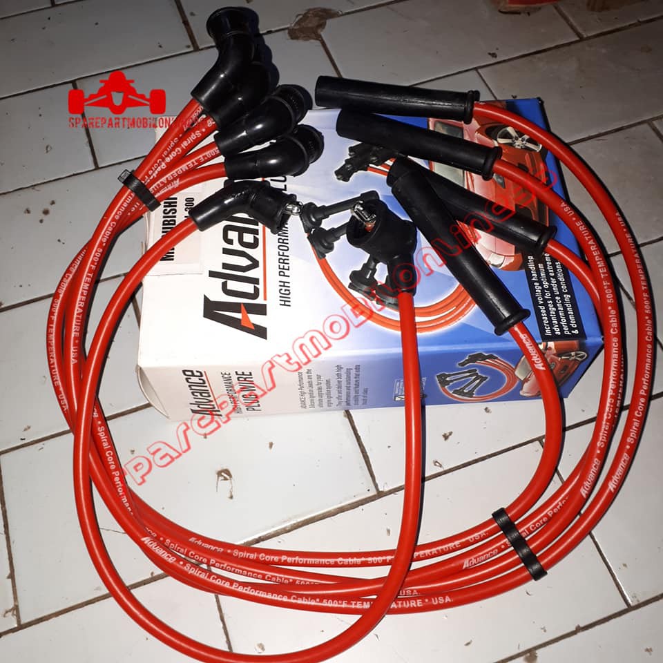 Kabel Busi Coil Set Mitsubishi L300 Bensin Lancer ADVANCE RACING