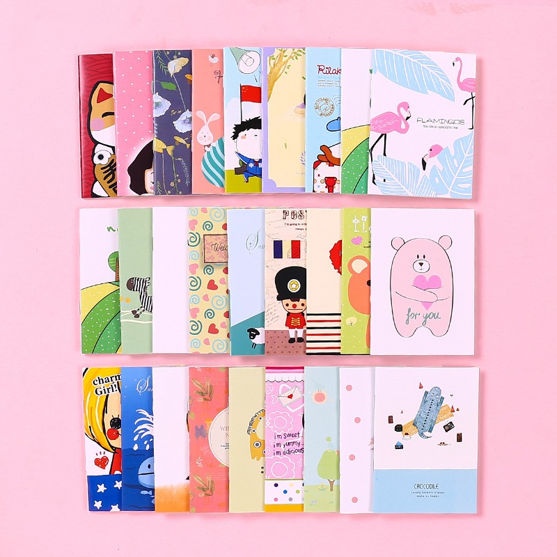 

Buku Memo Mini Karakter Lucu