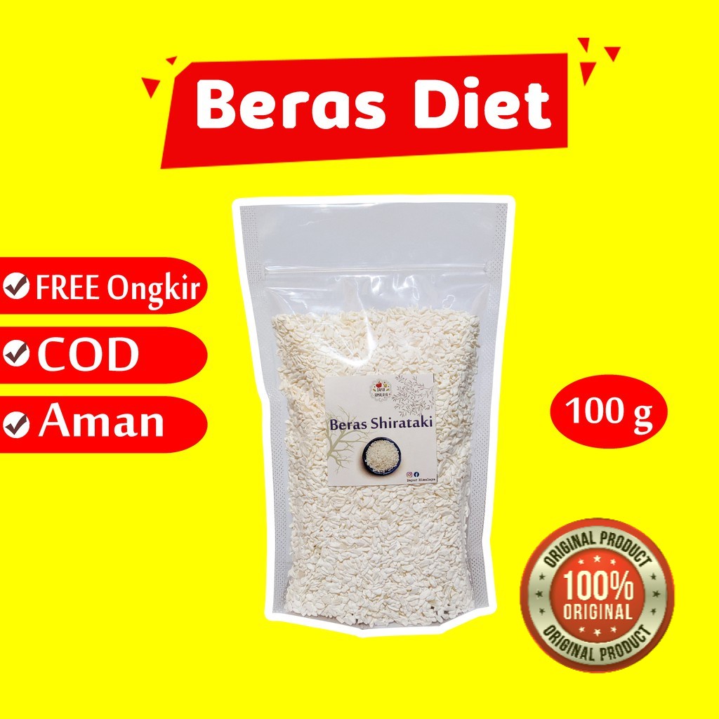 

BERAS SHIRATAKI 100GR NASI SIRATAKI RICE UNTUK DIET KONYAKU MAKANAN KONNYAKU KERING KONJAC 100 GR CAMILAN CEMILAN DIABETES GULA RENDAH KALORI KARBO KARBOHIDRAT DEBM KETO PROGRAM LOW SHIRATAKE WET BASAH MIE MI NOODLE 1KG 1 KG PORANG GRAM DRY TSUBU GRANOLA