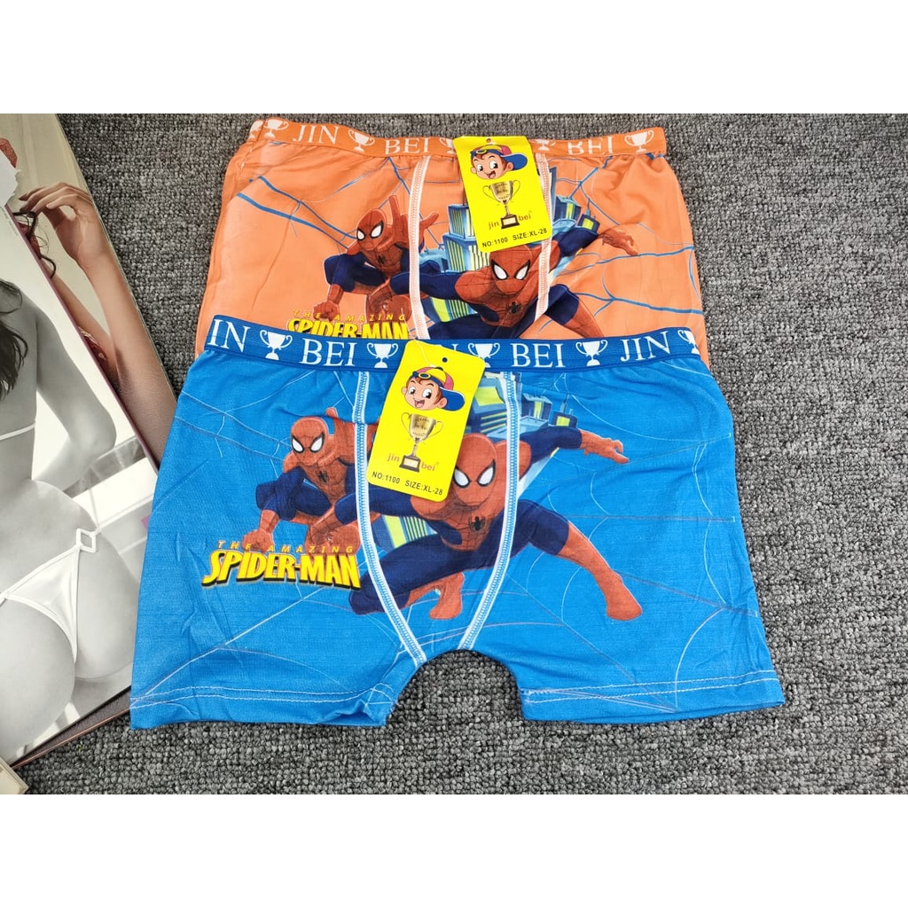 BOXER ANAK COWOK UNTUK USIA 5-10 THN 1100-1104 IMPORT CELANA DALAM BOXER ANAK LAKI MURAH MERIA Boxer anak laki-laki/Celana dalam CD celana dalam anak laki-laki katun