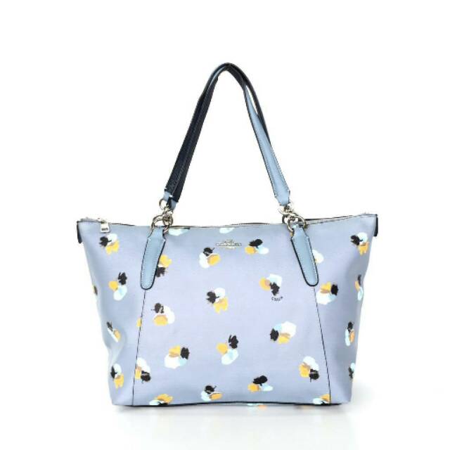 COACH Ava Tote In Halftone Floral totebag bunga tas original authentic