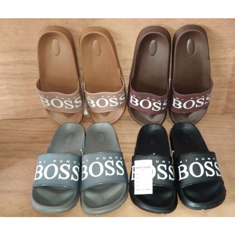 Sandal Pria - Selop Pria - Shevano LE 182 WRN - Sendal Pria Dewasa