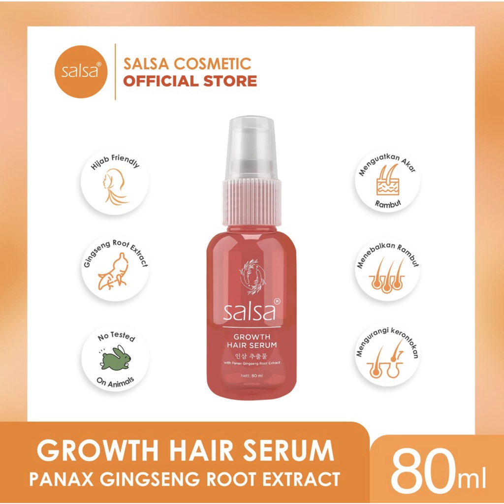 SALSA Hair Serum - Perawatan Rambut Keratin &amp; Growth Treatment