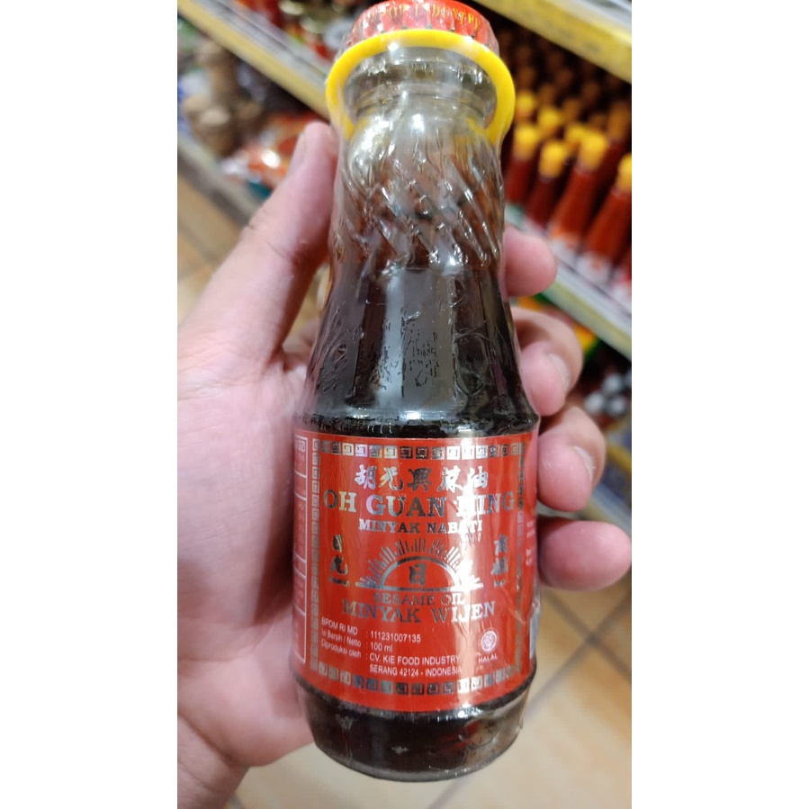 

[Bumbu] Minyak Wijen OH GUAN HING/ Minyak Nabati Sesame Oil 100 ML