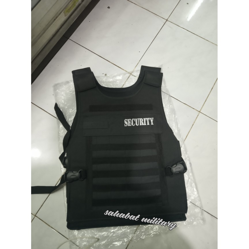 Rompi Serbu Rompi Security Hitam Rompi Security Tebal Rompi Satpam