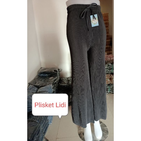 (BISA COD) CELANA KULOT PLISKET KLOK CEWEK BAHAN PREMIUM ALLSIZE MAYUNG PANJANG 90CM