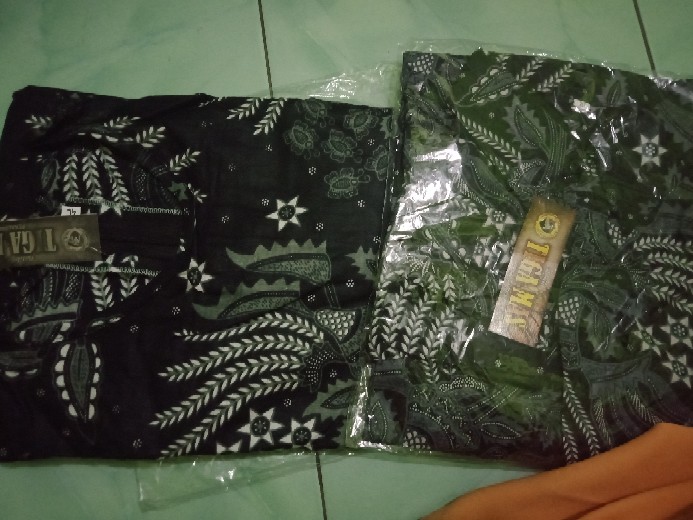 Batik Sarimbit Couple Gamis Syari Modern Kemeja Jumbo Gamis Jumbo