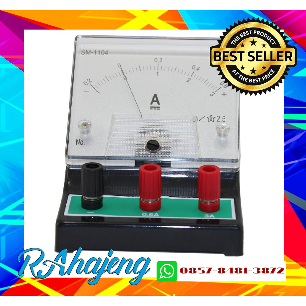 BEST SELLER AMPEREMETER DC ANALOG