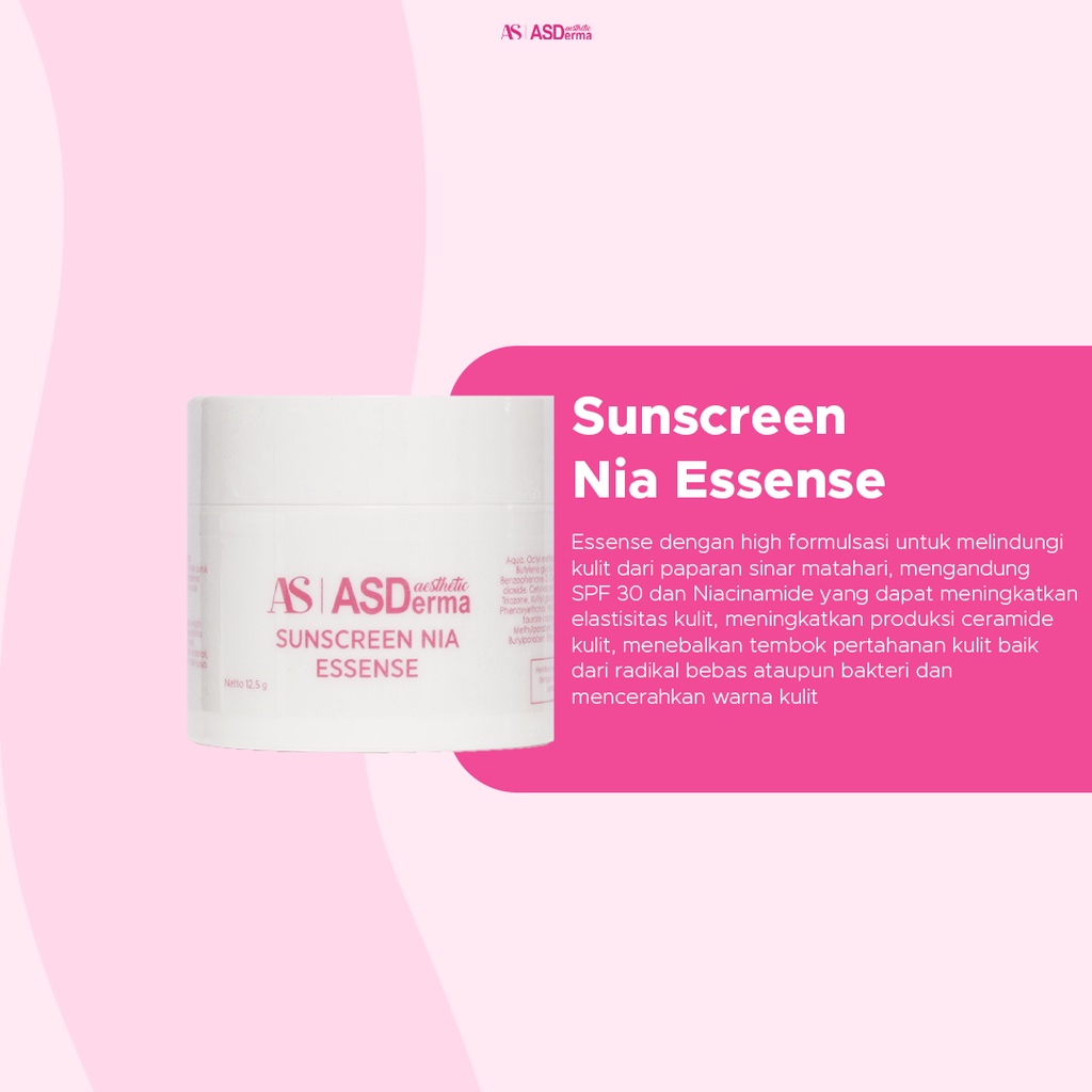 Asderma Aesthetic  Suncreen Nia Essense