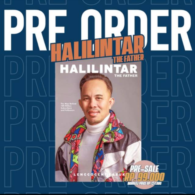 Buku HALILINTAR THE FATHER