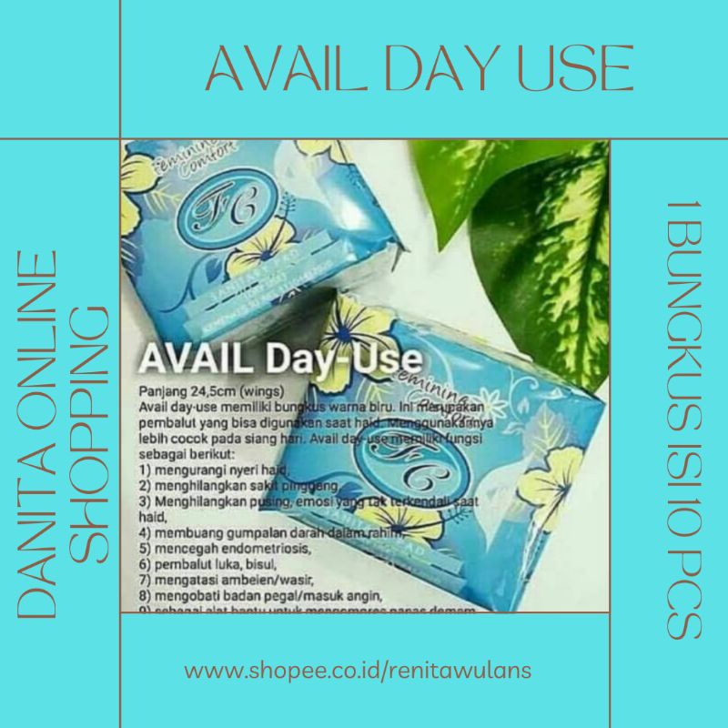 DAY USE AVAIL BIO SANITARY PAD