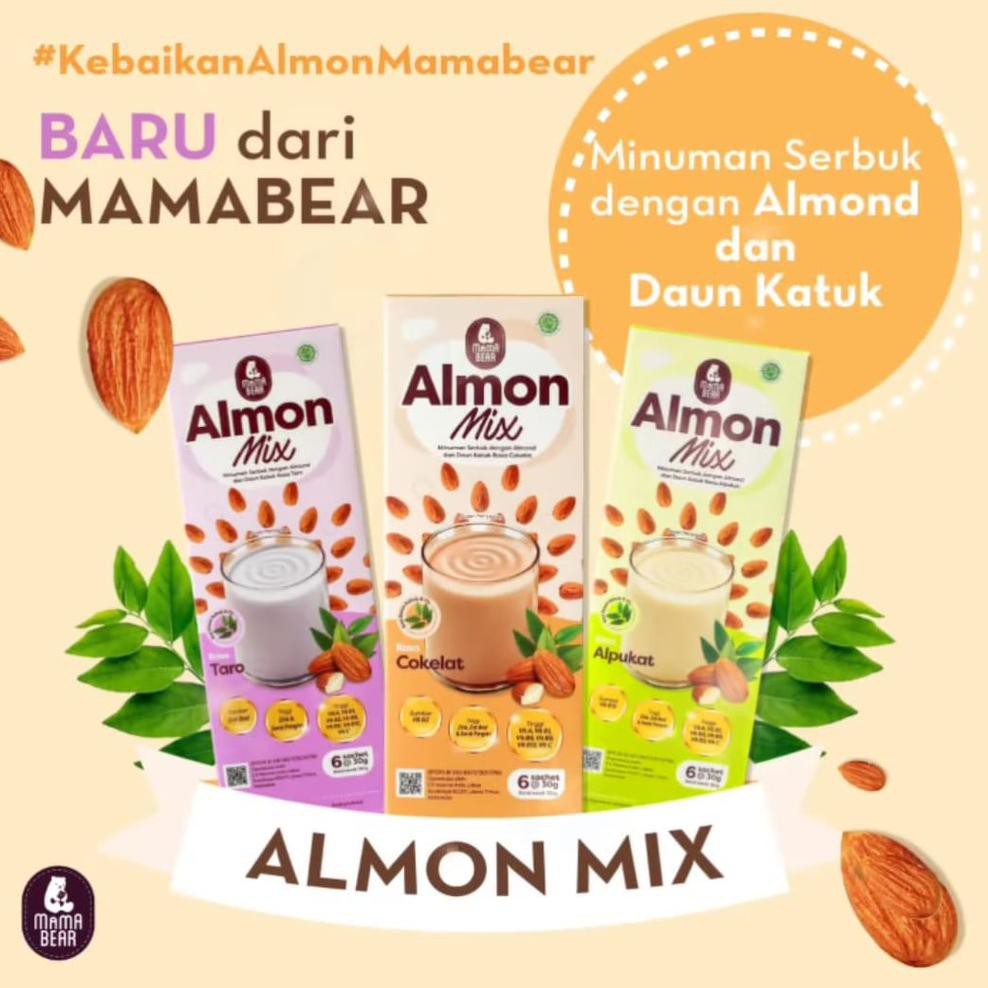 

susu/susu almond/almon mix mama bear/susu almonmix/almonmix mama bear (KODE 3178)