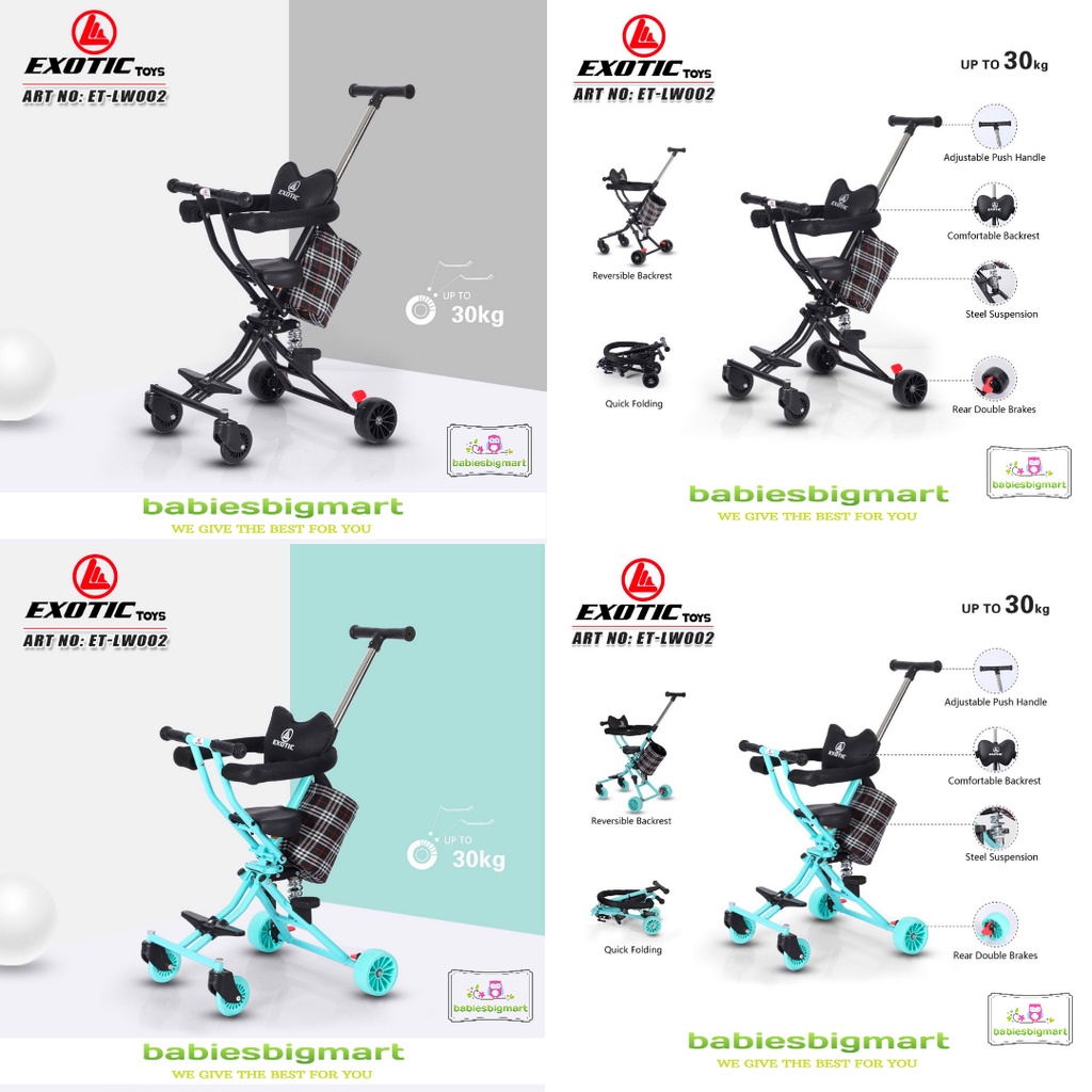 GRATIS BUBBLEWRAP MAGIC STROLLER MICRO TRIKE EXOTIC LW 011 / LW 118 / LW 119 / LW 121 / LW 126 / LW 127 / LW 131 / LW 133 /  LW 171 / LW 120 / LW 129 / LW 105 / LW 005 / LW 007 / LW 011 / LW 101 / LW 001 / LW 002 KERETA DORONGAN ANAK