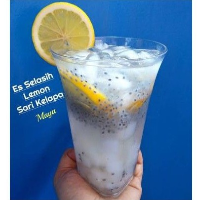 Biji selasih 50gr 100gr basil seed untuk dessert minuman sehat panas dalam menu diet