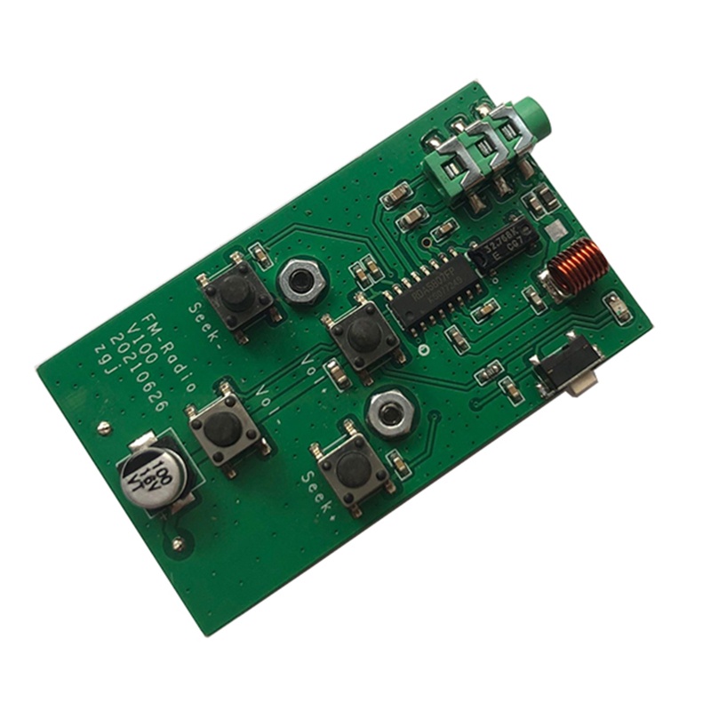 Btsg Micro FM Radio Receiver 88-108Mhz Amplifier Board Module Stabilisasi Frekuensi