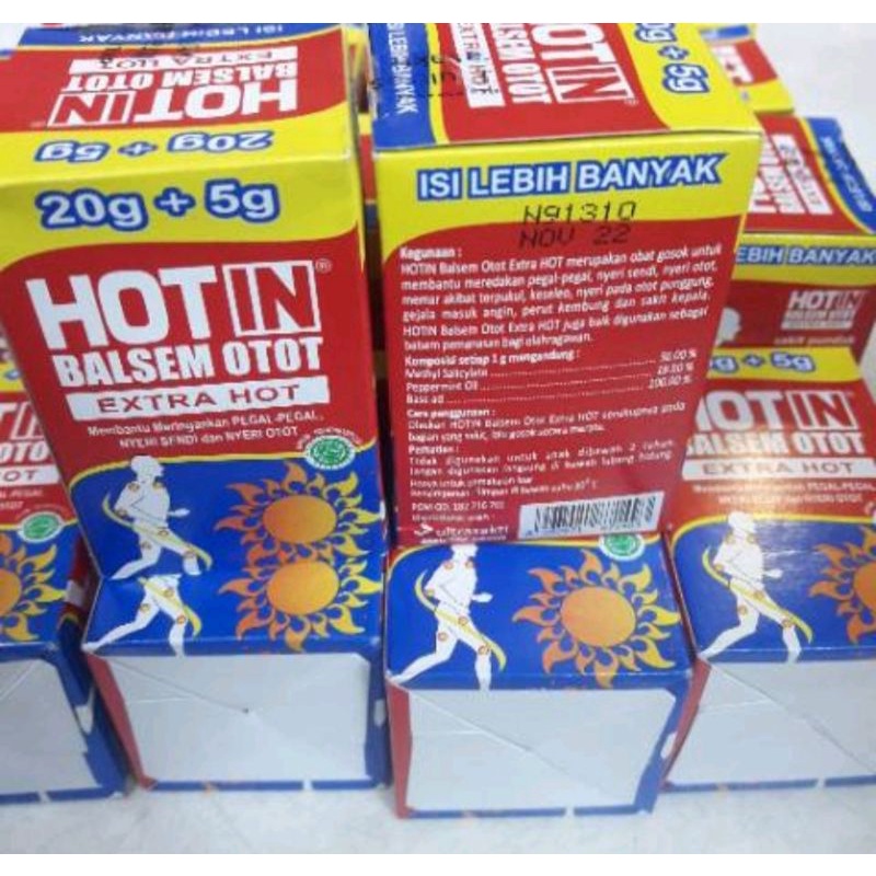 Balsem otot HOT In cream 25gr.