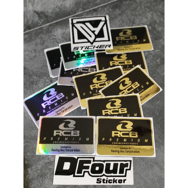 STICKER SHOCK RCB PREMIUM PRINCUT