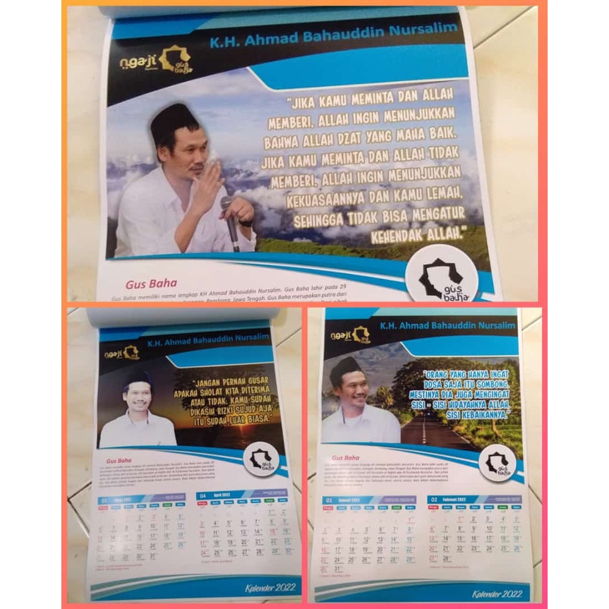 

Kalender 2022 "Edisi Gus Baha