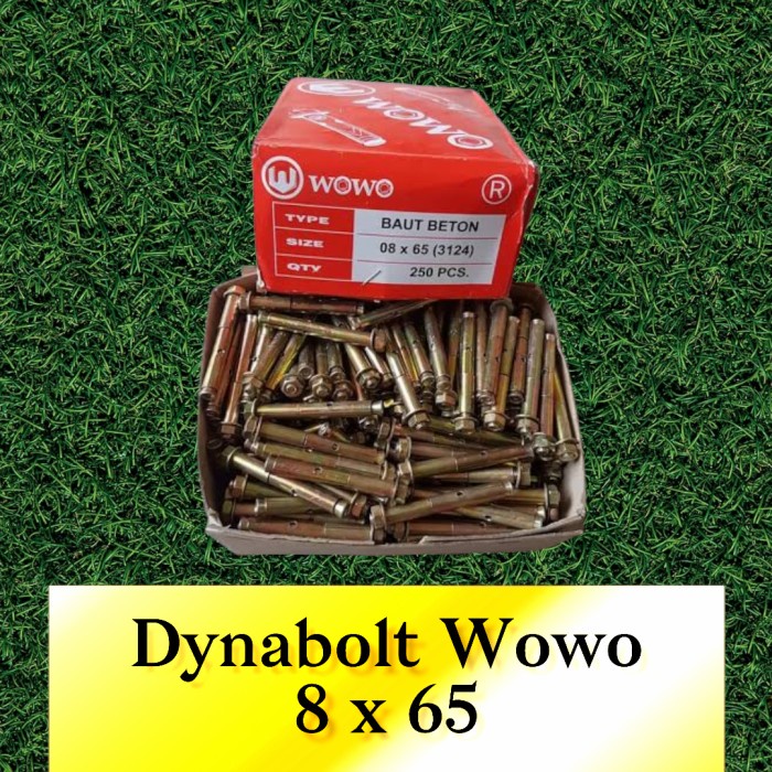 Per Bj Baut Beton / Dynabolt Wowo 8 x 65 / Baut Tanam / Dinabol