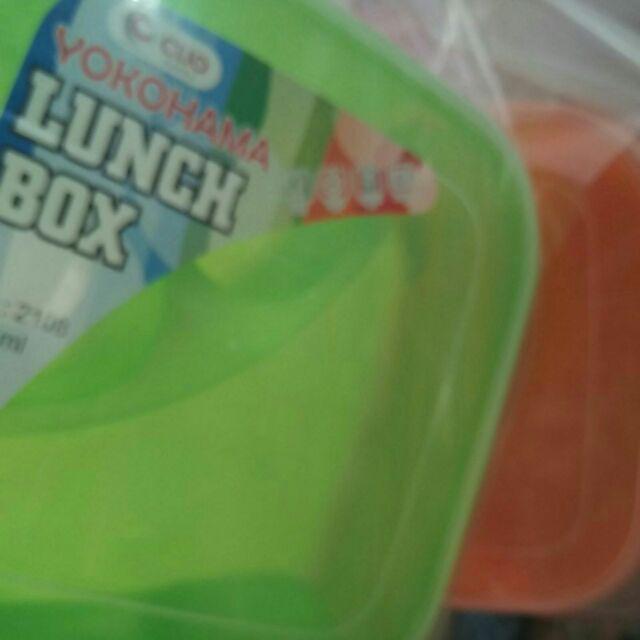 6 Pcs Lunch Box Yokohama/ Kotak Makan Katering/ Lunch Box Clio