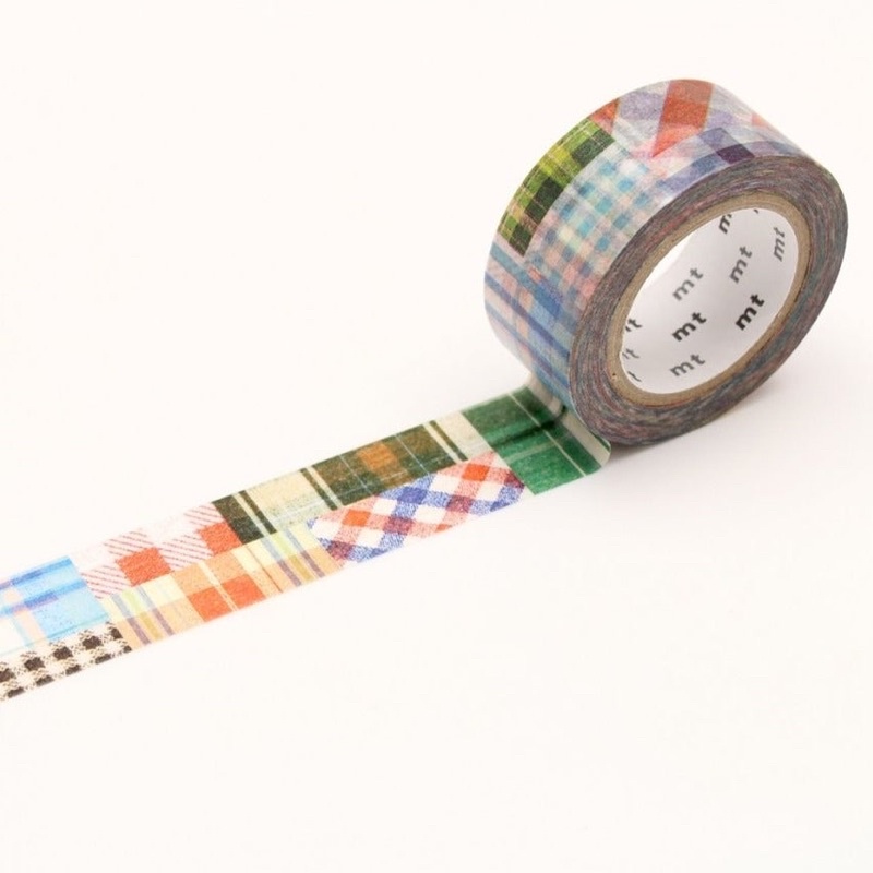 

[Sample] MT EX Patchwork Washi Tape (per meter)