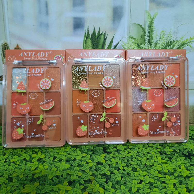 PROMO!!!EYESHADOW PALETTE SWEET FRUIT ANYLADY NO.721B/796/WATERMELON NO.793