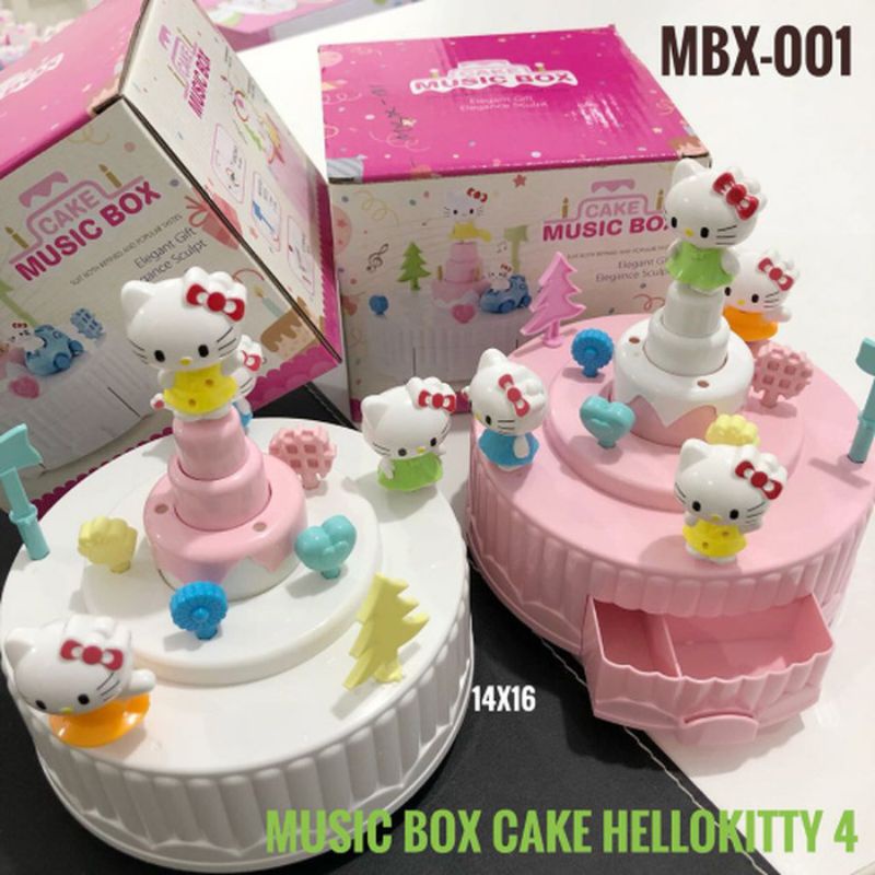 Kotak Musik Cake (Music Box)Kado Kotak Musik Cake Ulang tahun