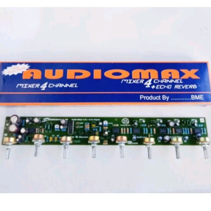 audio mixer 4ch audio max