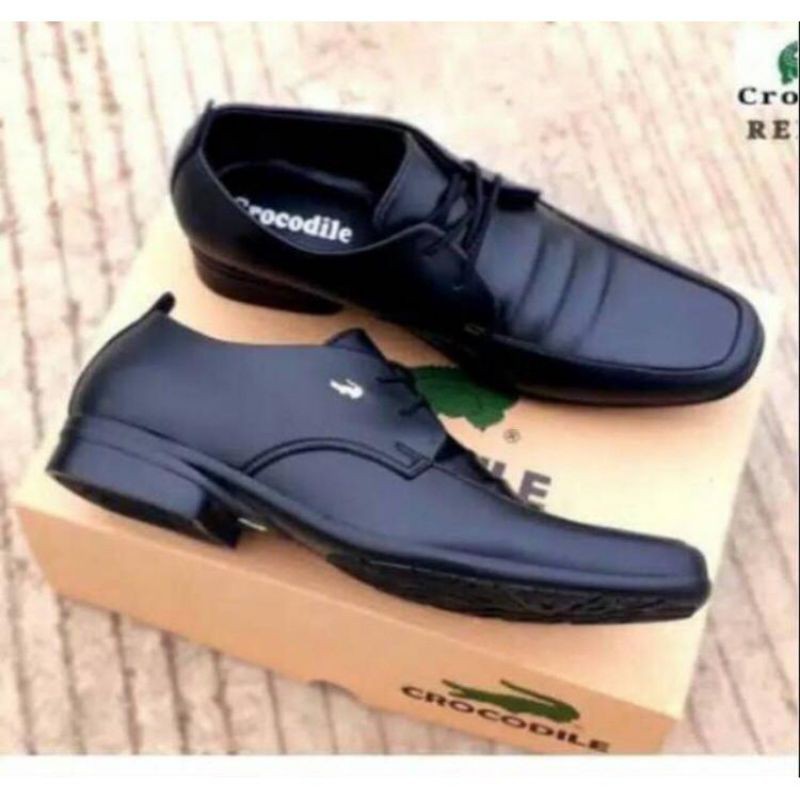 Sepatu Kantor Pria Pantofel Formal Kerja Dinas Warna Hitam