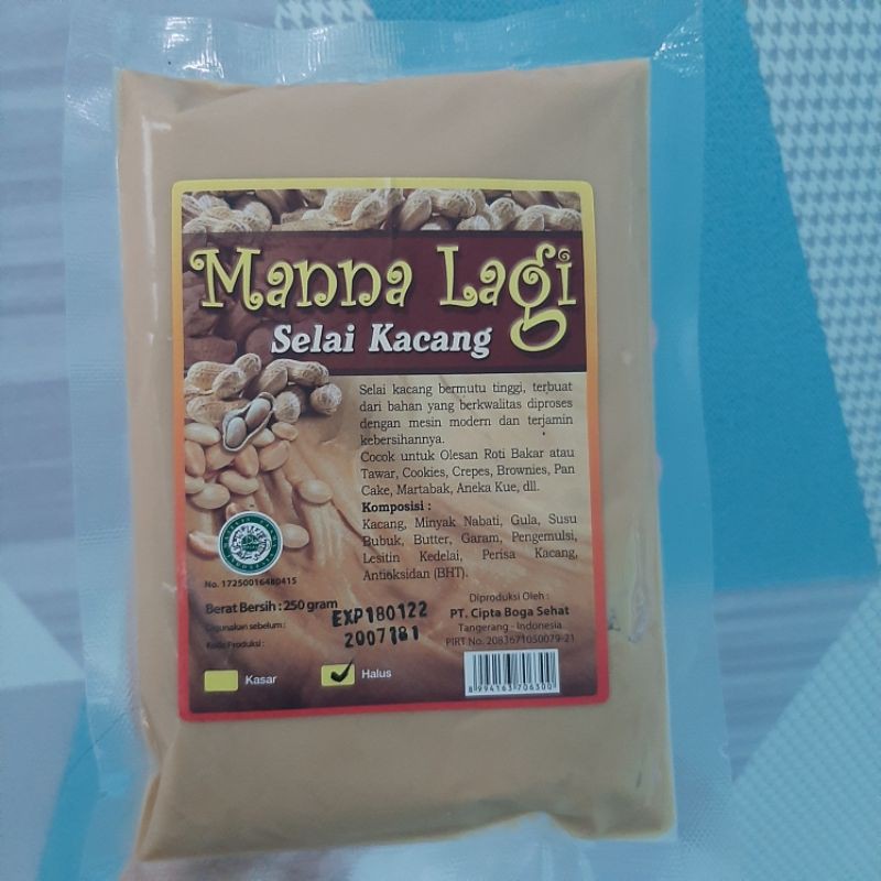 

selai kacang manna lagi 250gr