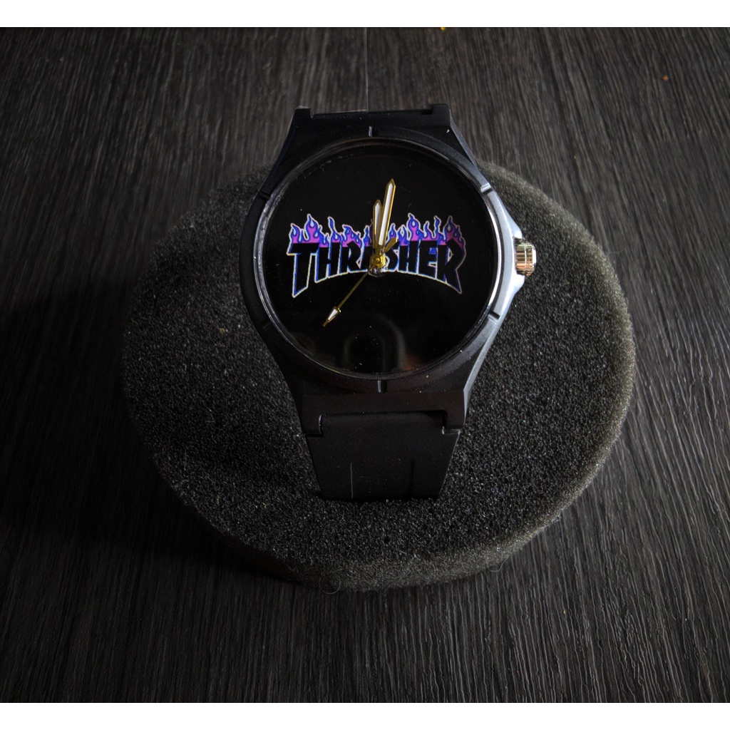 Jam Tangan Distro Thrasher Custom Jam Tangan Pria Premium