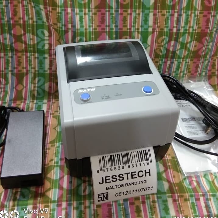 PRINTER LABEL BARCODE SATO CG 408 TT