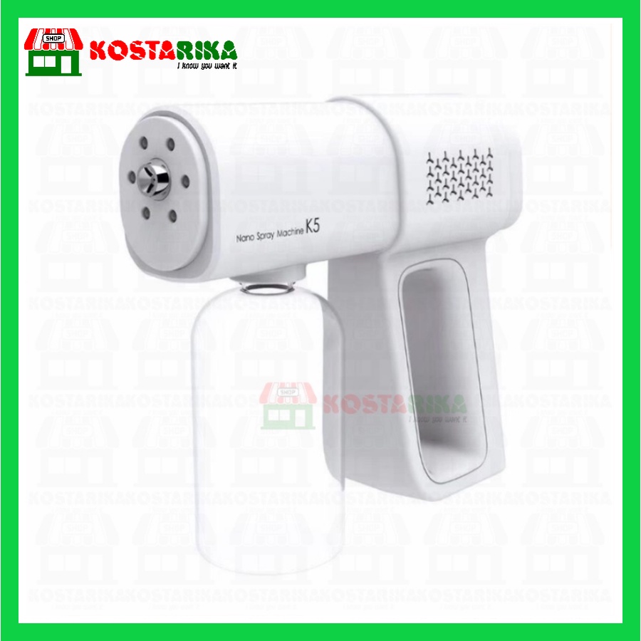 Nano Spray Gun Disinfectant K5 Atomizing Sterilizer 380 ml UV Sterilizer Gun