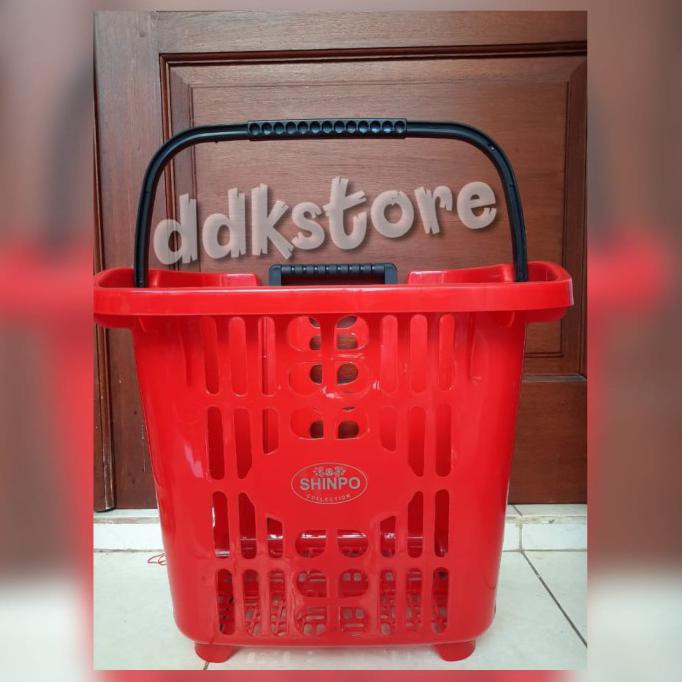 keranjang belanja roda keranjang belanja shinpo keranjang supermarket