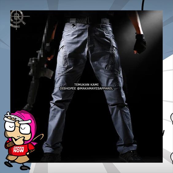 #RL10 CELANA PDL ARMY TACTICAL UNDER ARMOUR CLAVILLO B BY MAKAMAYES APPAREL