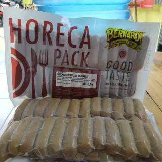 Bernardi Horeca pack beef breakfast VP sausages / sosis ...
