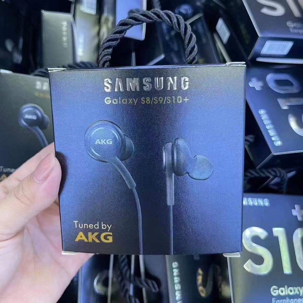 【HF031】NEW VERSION HEADSET SAMSUNG AKG S8 S9 ORIGINAL 100%- WIRED EARPHONE HEADSET HANDSFREE IN EAR HD AUDIO SUPER BASS STEREO