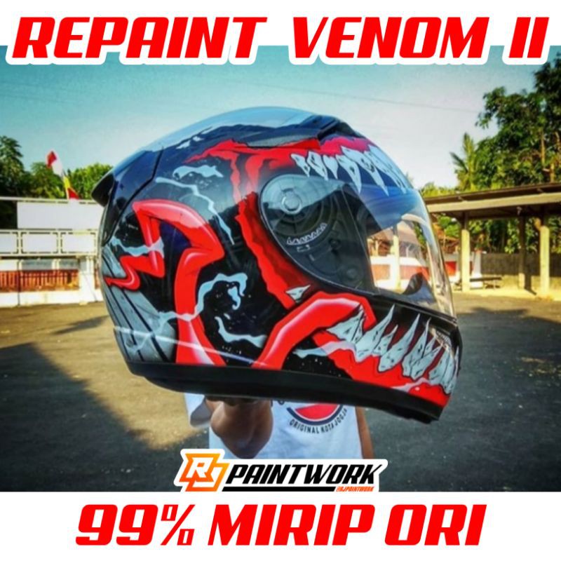 KYT K2 Rider Repaint HJC Venom 2