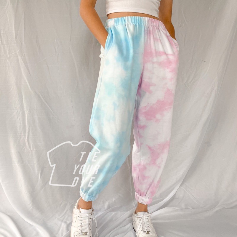 joggers for women tie dye