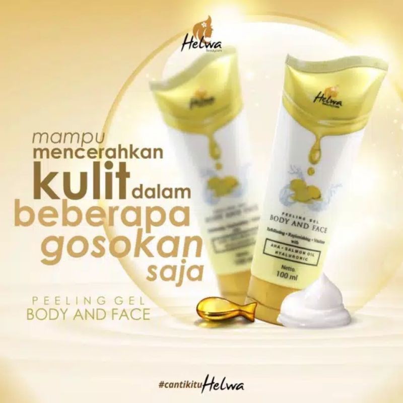 PEELING GEL BODY & FACE HELWA BEAUTYCARE
