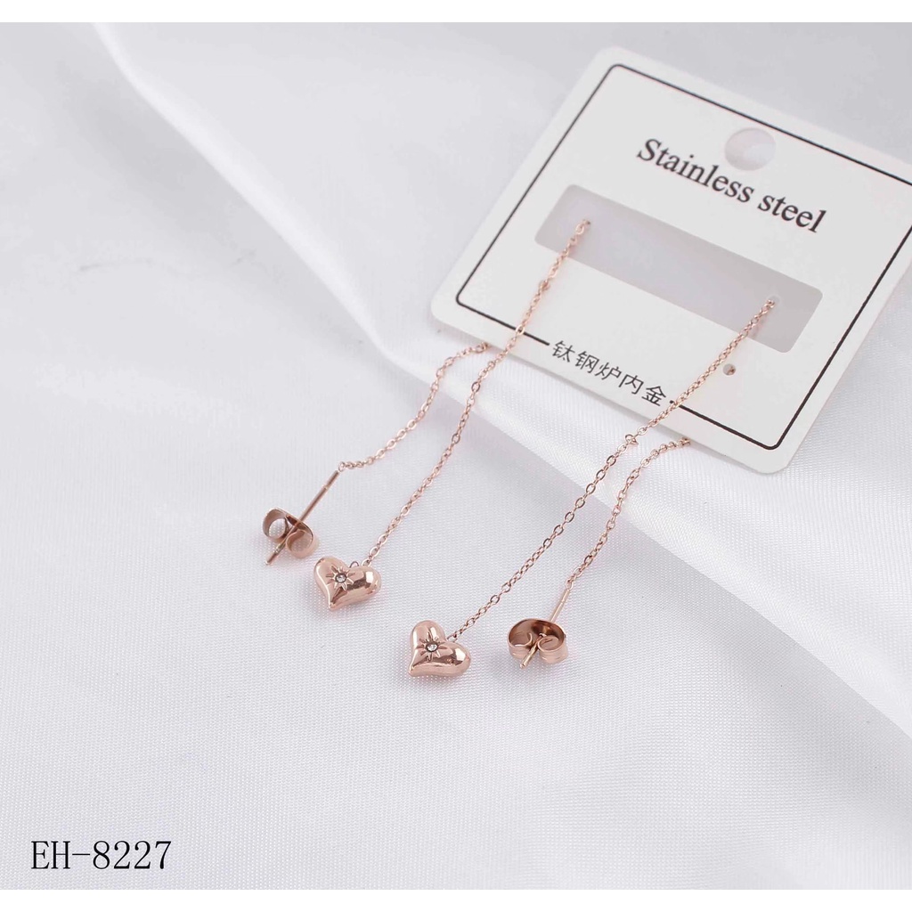 Anting Titanium Panjang Perhiasan Fashion 8220,0026,0039