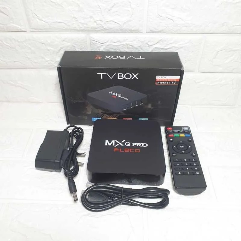 Set Top Box Android Tv Box 4K Fleco MXQ PRO Ram2/16gb + Playstore Android Tv Box 4K UCD