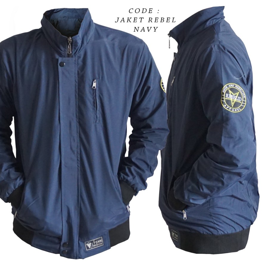 JACKET  Harrington Taslan BOMBER OSLO SUEDING STEIGEN ORIGINAL JAKET BOMBER PRIA COWOK D3K1