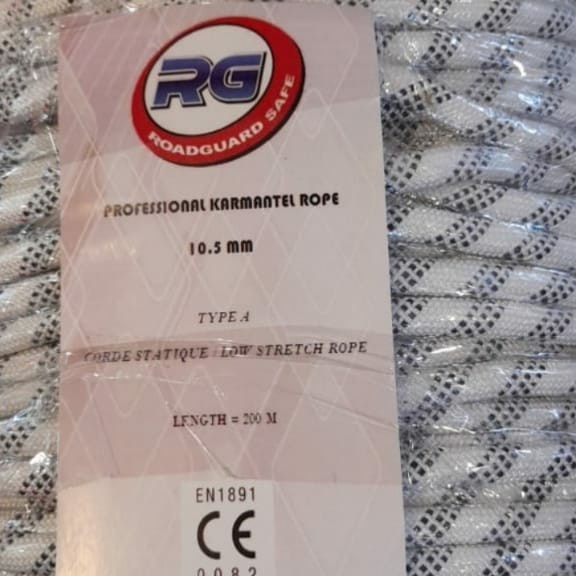 Tali Karmantel Statis / Karmantel Rope ROADGUARD Safe panjang 200m