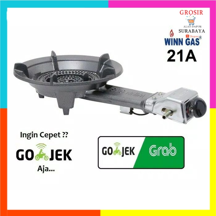 Kompor winn gas 21A/kompor mata seribu/kompor gas tekanan rendah