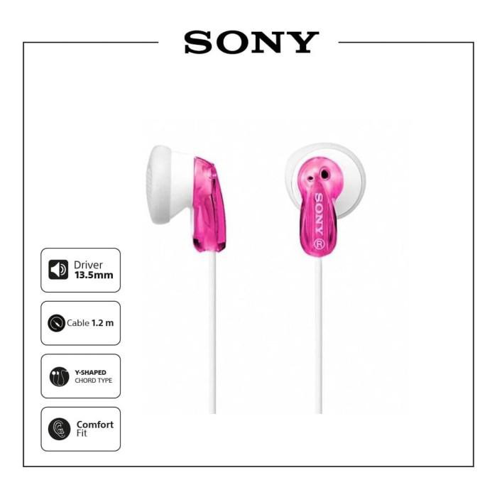 Sony Earphone MDR-E9LP - MDR E9LP - MDRE9LP - No Mic Garansi Resmi Sony 1 Tahun