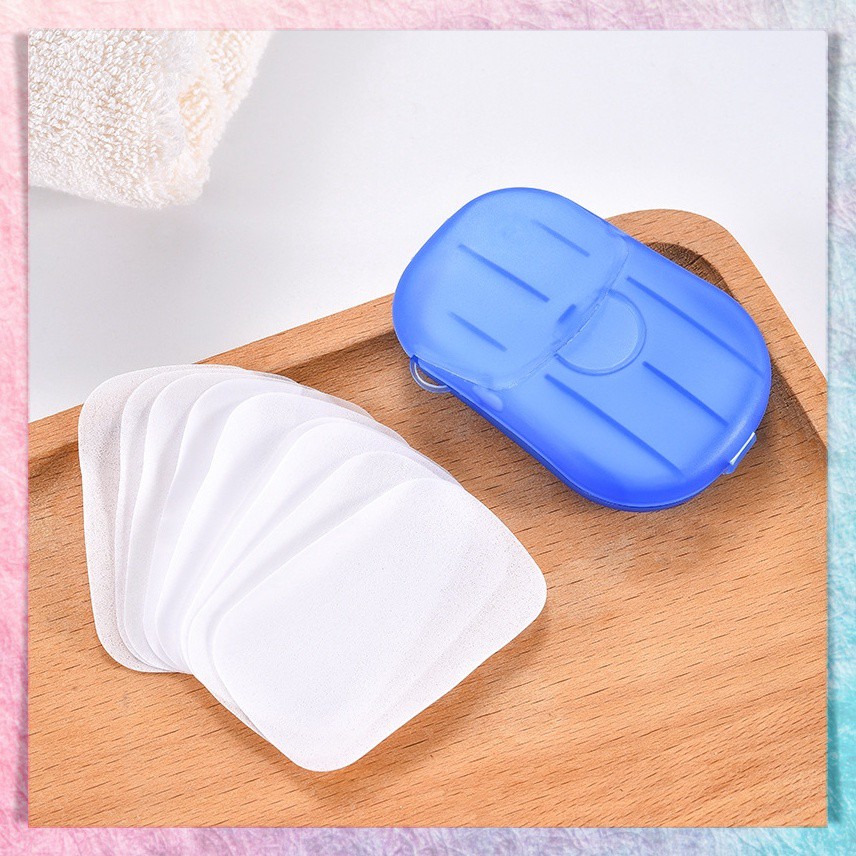 Sabun Cuci Tangan Kertas Mini Travel Disposable Paper Hand Soap | Sabun Tangan | Sabun Kertas