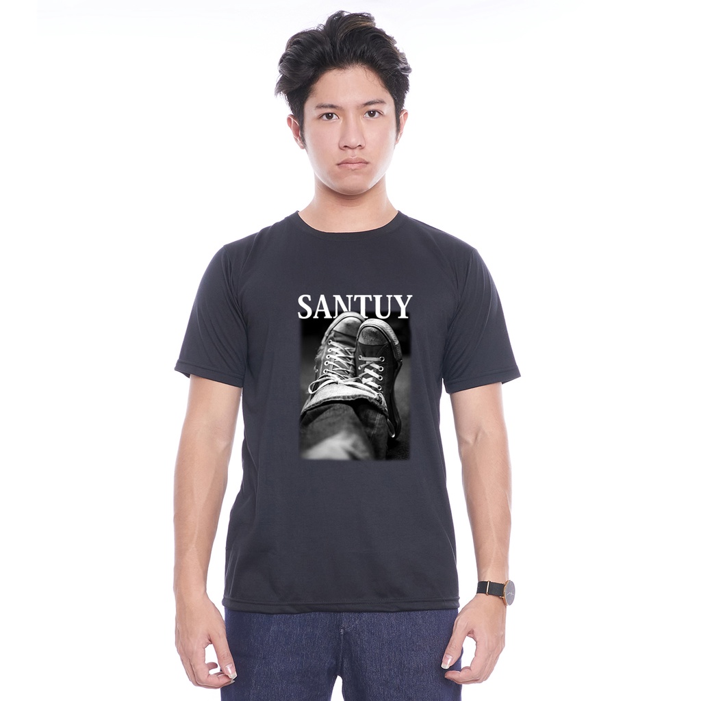 Kaos Oblong Pendek Gambar Santuy