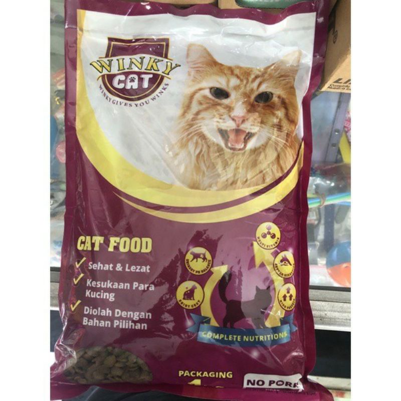 Winky 1 kg , makanan kucing Winky 1 kg , makanan kucing murah