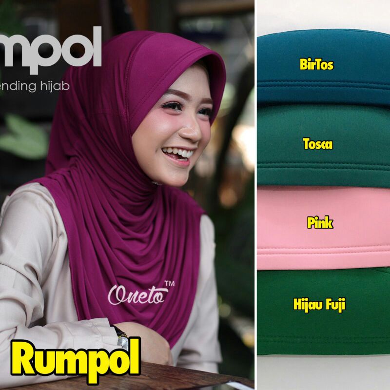 Jilbab Rumana Polos (RUMPOL) By ONETO